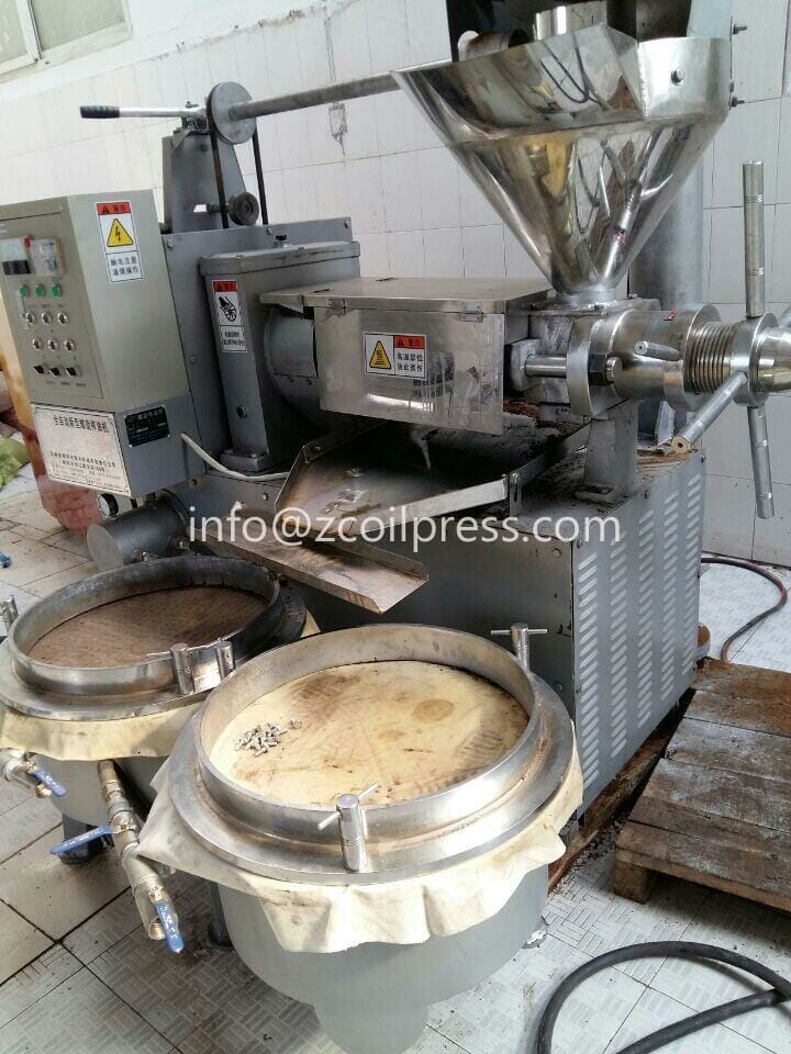 125 Cold Pressing Peanut Oil Press Expeller Machine for Sale
