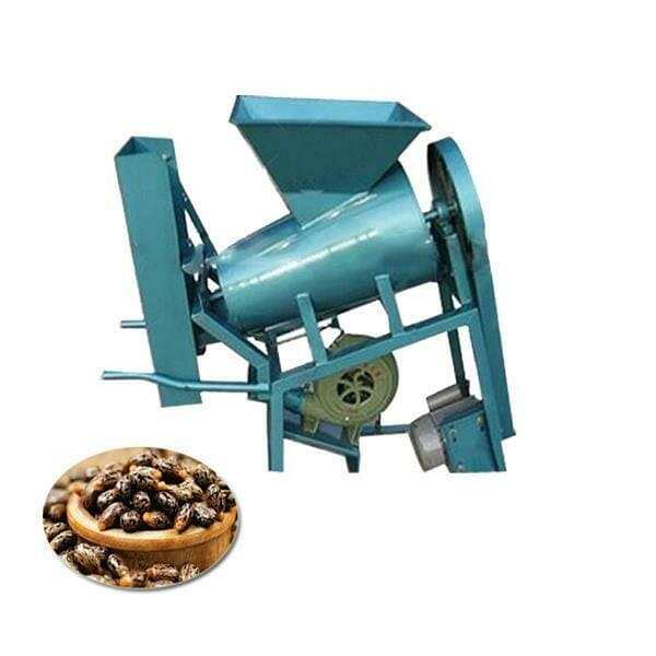castor seed shelling machine